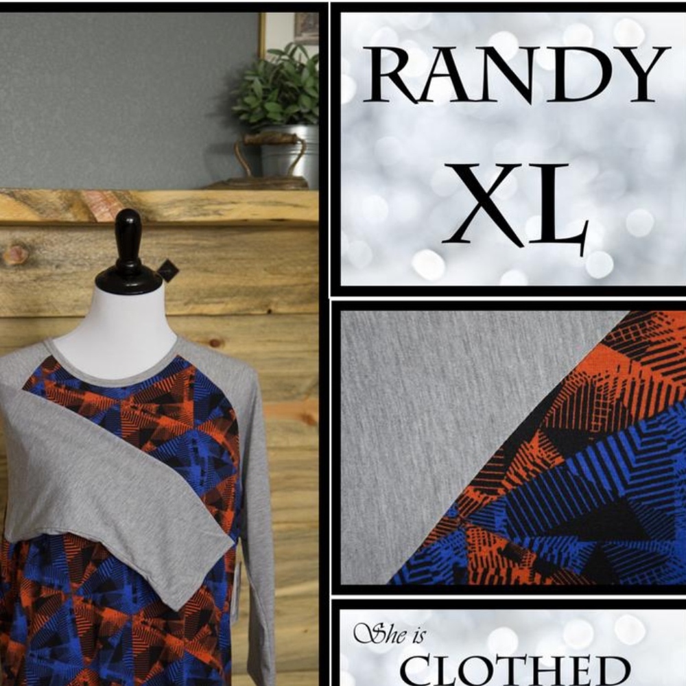LULAROE RANDY Womens Size XL MSRP $35 for $15 BNWT